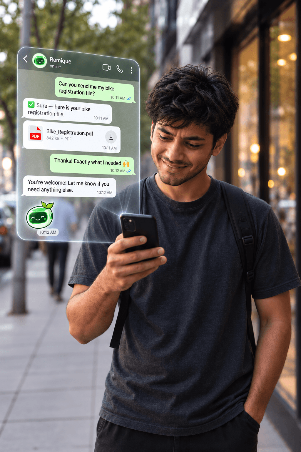 Remique সেই কাগজগুলোই গুছিয়ে হাতে ধরে আছে